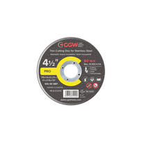 Pjovimo diskas CGW INOX ZA 36 SBF 125x2,0x22,23mm