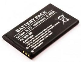 CoreParts Battery 4.44Wh Li-ion 3.7V  1200mAh for Nokia Mobile