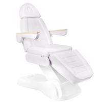 Elektrinis kosmetologinis krėslas Sillon Lux 273B 3 varikliai, baltas