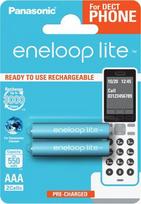 Panasonic | Rechargeable Batteries | ENELOOP Lite BK-4LCCE/2DE | AAA | 550 mAh | 2 pc(s)