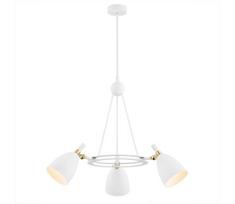 Argon 6148 - Sietynas ant stulpo CHARLOTTE 3xE27/15W/230V baltas/aukso