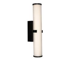 Searchlight 63125-1BK - LED Vonios šviestuvas CLAMP LED/18W/230V IP44 juodas