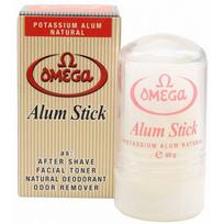 Aliuminio akmenukas stabdantis kraujavimą Omega Alum Stick Potassium OM49001