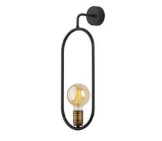 Jupiter 1820 - PIKE27 - Sieninis šviestuvas PONTI 1xE14/40W/230V juoda