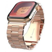 Swissten 44 mm auksinė metalinė apyrankė