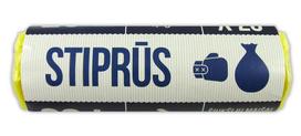 Šiukšlių maišai SKUBIS STIPRŪS, geltonos sp., 8 mikr., 20 l, 20 vnt.