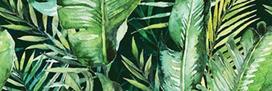Keraminės sienų plytelės BRAGA TROPIC B INSERTO, 25 x 75 cm