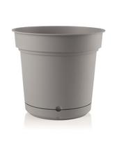 Lauko plastikinis vazonas TERA HYDRAL 33, pilkos sp., 33 x 30 cm