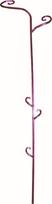 Plastikinė orchidėjų atrama, violetinės sp., 62 cm