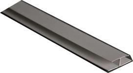 PVC profiliuotis P004-01-30, jungiamasis, pieno sp., 3 m, 1 vnt
