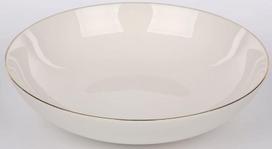 Porcelianinė sriubos lėkštė BELLA CREAM GOLD, ø 20 cm