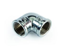 Žalvarinė chrom. alkūnė GENERAL FITTINGS, 3/4"