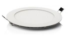 Įleidžiama LED panelė HOROZ, 9 W, 540 lm, 4200 K, ø15 cm, 2 vnt.