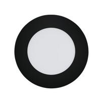 Išmanus įleidžiamas LED šviestuvas EGLO FUEVA-Z, IP44 5,4W, 2700-6500K 600lm, juodos sp, Ø11,7cm,APP