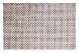 Pintas stalo serviravimo padėkliukas, kreminės sp., 43 x 28 cm
