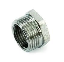 Žalvarinė chrom. redukcija GENERAL FITTINGS, 1/2"x 3/8", išor/vid