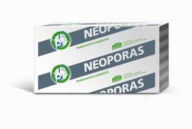 Polistireninio putplasčio plokštė NEOPORAS EPS70 frezuota, 150 x 500 x 1000 mm