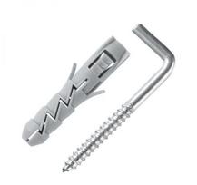 Išsiplečiantys kaiščiai su kabliu FIX, 90', 6,0 x 30 mm / 4,5 x 35 mm, 6 vnt.