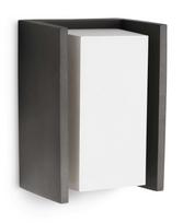 Sieninis lauko šviestuvas PHILIPS BRIDGE, IP44, 1xE27, max 42 W, antracito sp., 21,2x11,8 cm