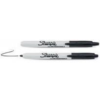 Markeris SHARPIE Retractable, 1 mm, juodas