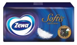 Vienkartinės nosinaitės ZEWA Softis, 4 sl.