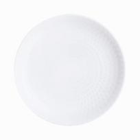Pietų lėkštė LUMINARC PAMPILLE, baltos sp., ø 25 cm