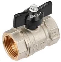 Rutulinis ventilis GENERAL FITTINGS, 1", vid/vid, trumpa rankena