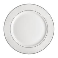 Desertinė lėkštė AMBITION AURA SILVER, porcelianinė, 19 cm