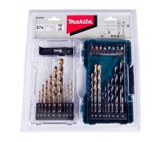 Sukimo antgalių ir grąžtų rinkinys MAKITA E-07032, 27 dalys