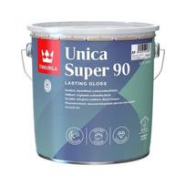 Drėgmei atsparus greitai džiūstantis lakas TIKKURILA UNICA SUPER 90, blizgus, EP bazė, 2,7 l