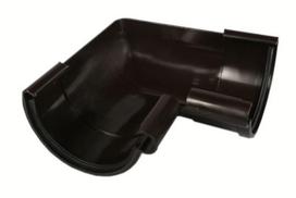 PVC latako vidinis kampas GALECO EXTRA 110/124, 90°, rudos sp.