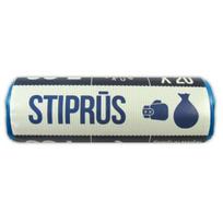 Šiukšlių maišai SKUBIS STIPRŪS, mėlynos sp., 12 mikr., 30 l, 20 vnt.