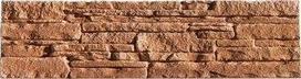 Dekoratyvinio akmens plytelės LINK STONE MARRONE, 37,5 x 10 cm, 0,41 M2