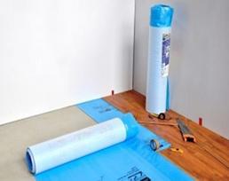 Paklotas PROVENT, šildomoms grindims, 2,3 mm storio, tankis 35 kg/m3, 1,2 x 12,5 m, rulone 15 m2