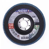 Žiedlapinis šlifavimo diskas SPECIALIST+, 125 x 22,22 mm, cirkonis, ZK120