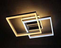 Lubinis LED šviestuvas BALTIK GAISMA, 92 W, 2700 - 6400 K, 4800 - 7360 lm, Ø48 x 48 x 13cm, su pultu