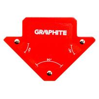 Magnetinis suvirinimo kampas GRAPHITE, išlaikomas svoris 11,4 kg, 45°/90°