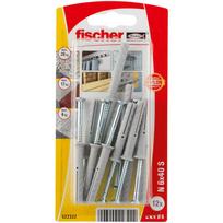 Kalami nailoniniai kaiščiai su įvaru FISCHER N, 6 x 40 mm, 12 vnt.