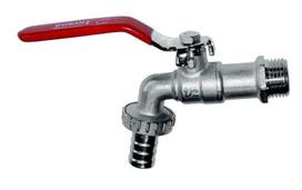 Sodo ventilis INVENA, 1/2", ilga rankena