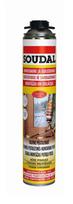 Pistoletinės montavimo putos SOUDAL YELLOW GUNFOAM WINTER, 750 ml