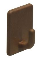 Klijuojami kabliukai AMIG, 48 x 37 x 21 mm, rudos sp., 2 vnt.