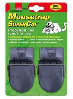 Plastikiniai pelėkautai SUPERCAT, 2 vnt.