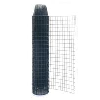Tvoros tinklas, virintas, PVC, žalios sp., 100 x 75 x 2,2 mm x 1,5 x 25 m