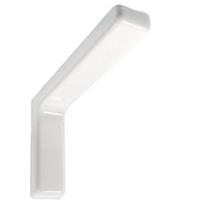 Lentynos laikiklis BOLIS Italia LEONARDO, 240 mm, 25 kg, baltos sp., 2 vnt.