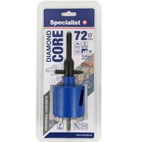 Deimantinė gręžimo karūna SPECIALIST+, 72 mm