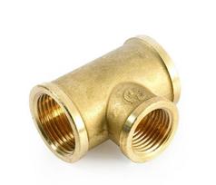Žalvarinis redukuotas trišakis GENERAL FITTINGS, 1"x 3/4"