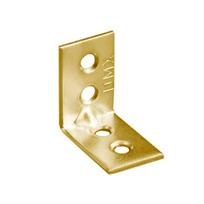 Montavimo kampas, 25 x 25 x 17 x 2,0 mm, geltonos sp. 50 vnt.