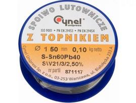 Litavimo rinkinys TOPEX, lydmetalis ir kalifolija