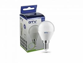 Šviesos diodų lemputė GTV, LED, 6W, P45, E14, 470 lm, 4000K