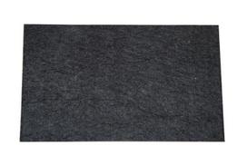 Baldų padukas, veltinis, 100 x 165 mm, juodos sp., 1 vnt.